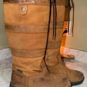 Dublin River Brown Leather Riding Boots Boots Women's size 8